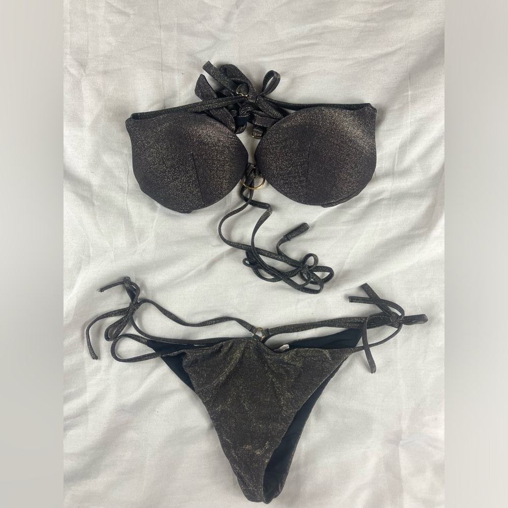 Calzedonia Cobey Grey Sparkle Bikini